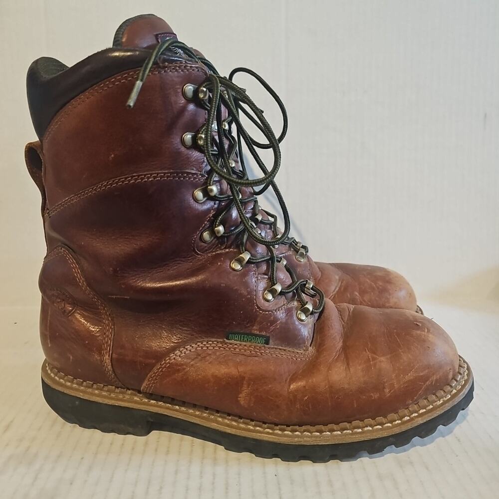 Georgia Boots Men 11 M 8" Renegade 400G Waterproof Steel Toe Work G8398